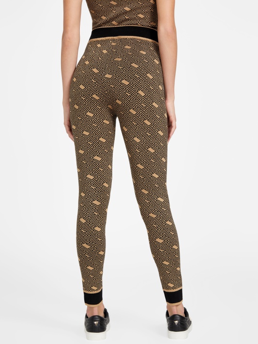 Skrudinti Taupe Multi Guess Eco Cachet Megztiniai Antblauzdžiai