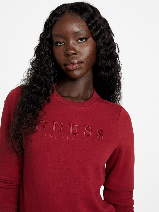 Burokėlių Sultys Raudonas Val Crewneck Megztinis Spėjimas