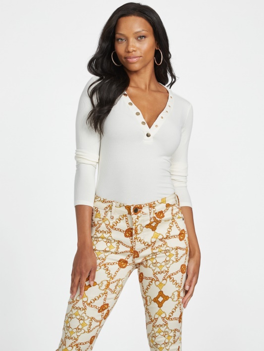 Spėk Eco Delia Top Balandis Baltas