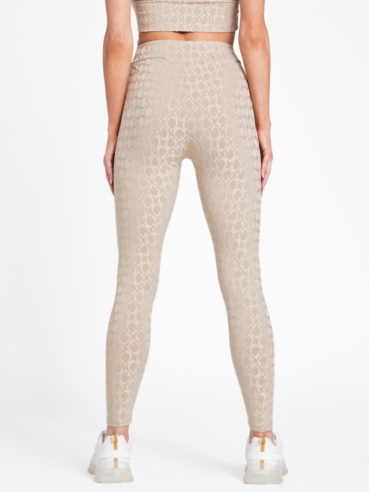 Guess Dana Logotipo Antblauzdžiai Velvet Taupe