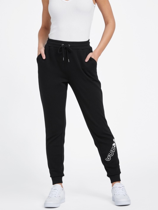Sabrina Logotipas Joggers Jet Black Spėjimas