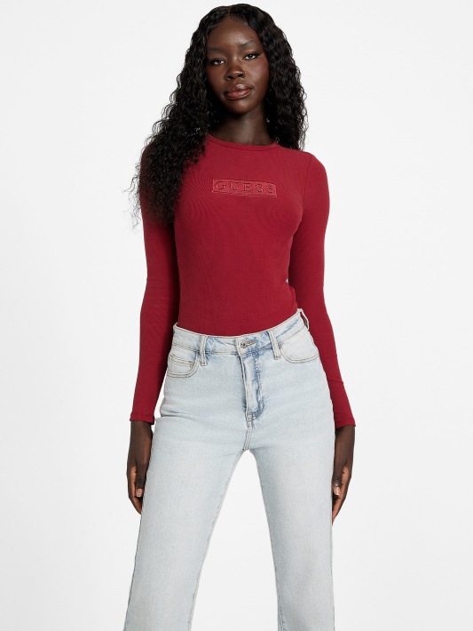 Eco Jalila Bodysuit Burokėlių Sultys Raudonas Spėjimas