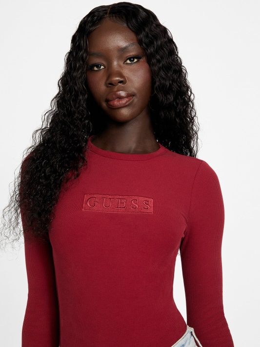 Eco Jalila Bodysuit Burokėlių Sultys Raudonas Spėjimas