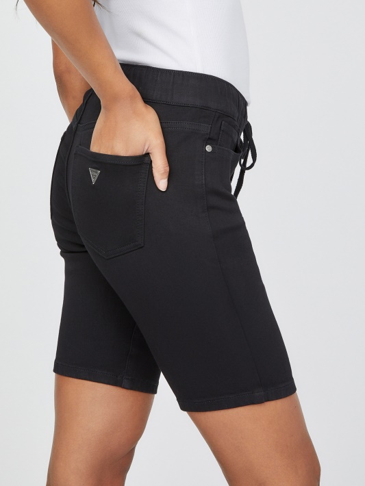 Cassia Jogger Midi šortai Guess Juodi