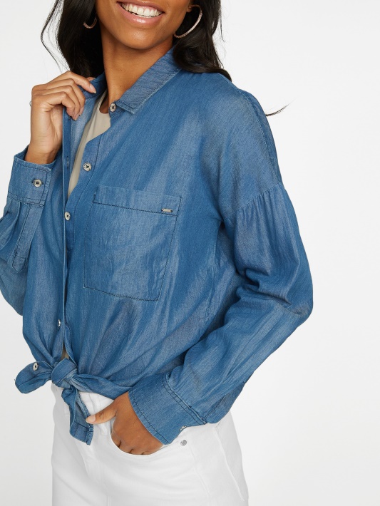Tai Oversized Marškinėliai Atspėti Indigo