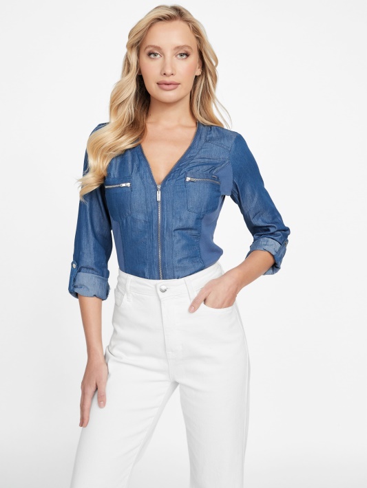 Raya Top Guess Tamsus Plovimas