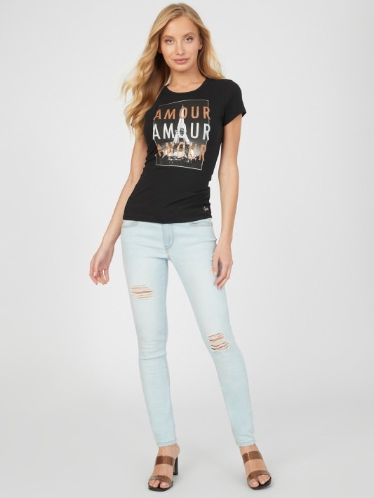 Madame Graphic Tee Jet Black Spėjimas
