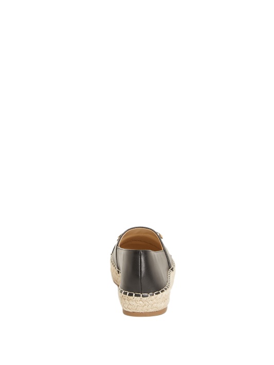 Atspėti Laini Logotipas Espadrilės Juodos