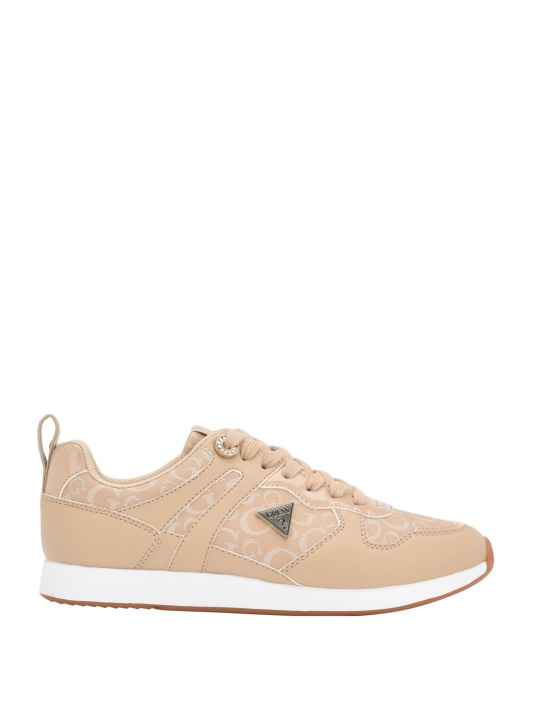 Taupe Guess Jolies Logotipo Sportbačiai