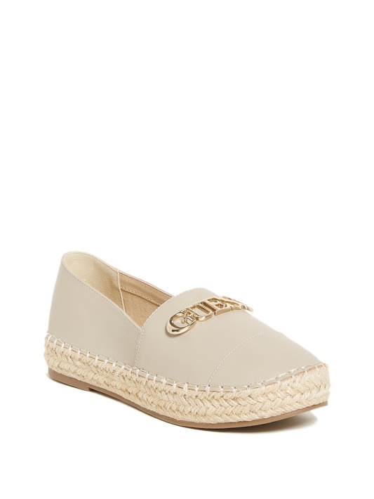 Tan Laini Logotipas Espadrilės Atspėti
