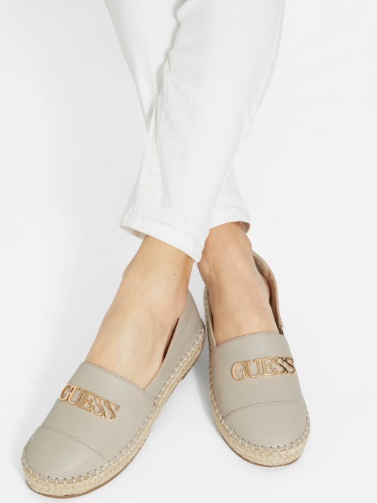 Tan Laini Logotipas Espadrilės Atspėti
