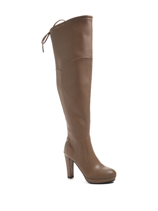 Taupe Guess Ladawn Batai Virš Kelių