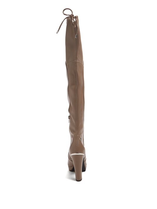 Taupe Guess Ladawn Batai Virš Kelių