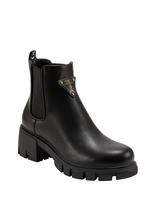 Atkeliauja Logotipas Lug Chelsea Boots Guess Black1