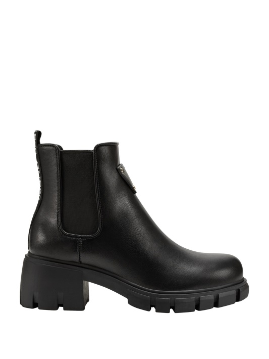 Atkeliauja Logotipas Lug Chelsea Boots Guess Black1