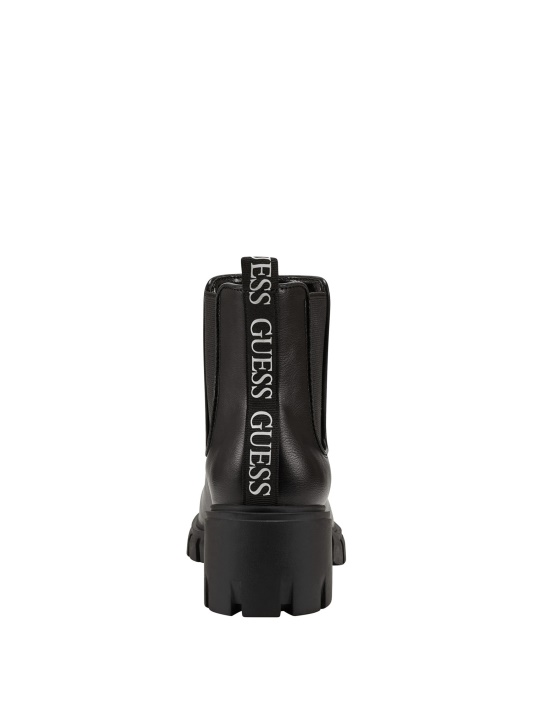Atkeliauja Logotipas Lug Chelsea Boots Guess Black1