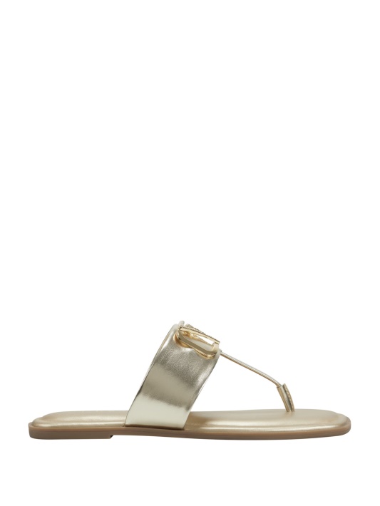 Gld-1 Auksiniai Spėti Frosty Bling T-juostos Sandalai