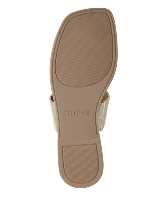 Gld-1 Auksiniai Spėti Frosty Bling T-juostos Sandalai