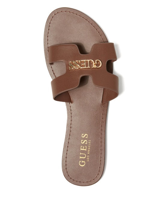 Atspėti Isabell Slide Sandalai šokoladas
