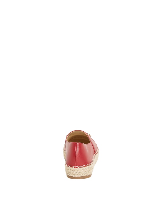 Raudonas Laini Logotipas Espadrilės Atspėti