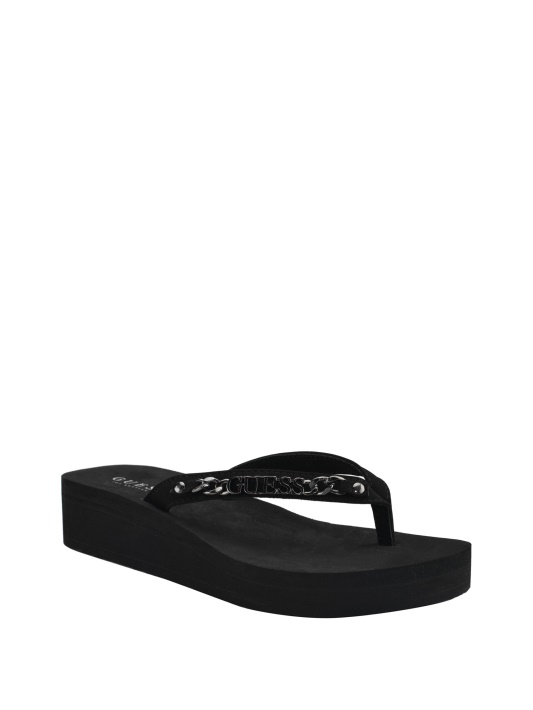Atspėti Mists Platformos Flip Flop Black1