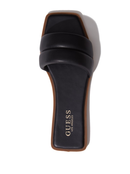 Juodi Guess Corinne Slide Sandalai
