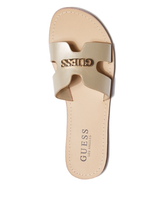 Isabell Slide Sandalai Auksiniai Spėjimas