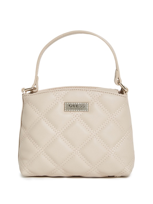 Taupe Guess Nina Mini Kuprinė