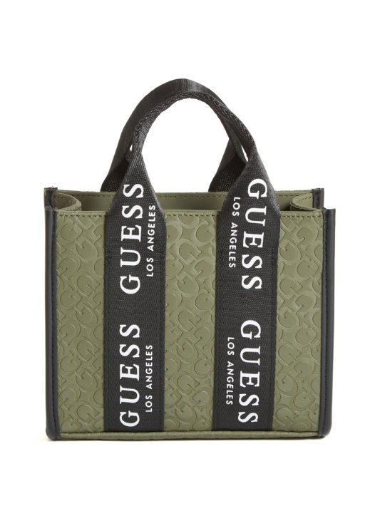 Atspėti Alyvuogių Logotipas-juosta Logotipas Mini Krepšys Crossbody