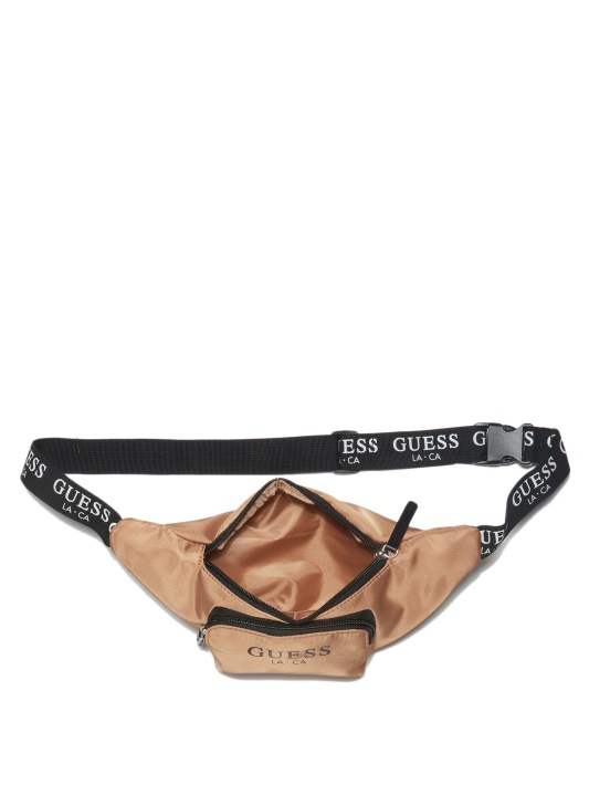 Skamboti Logotipas Paleisti Fanny Pack Tan