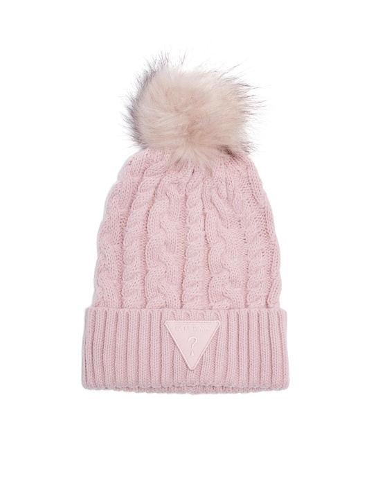 Skaistalai Spėti Kabeliu Megzti Pom Beanie