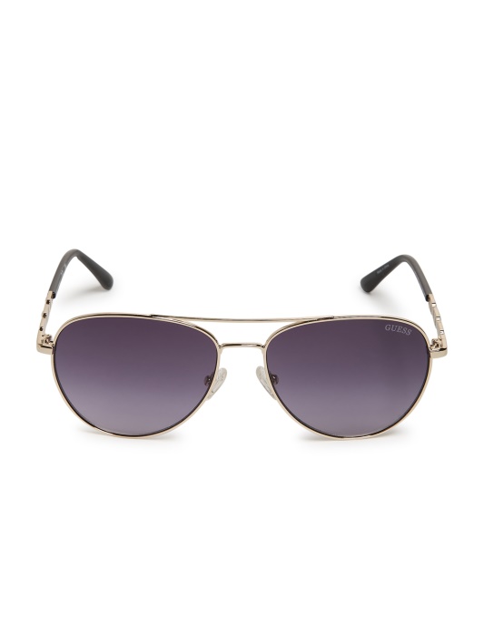 Aviator Baguette Metaliniai Akiniai Nuo Saulės Spėja Juodi
