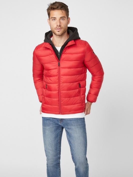 Hampton Puffer Jacket Varsity Red Spėjimas