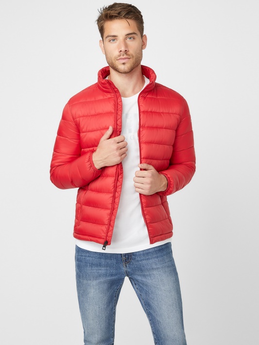 Hampton Puffer Jacket Varsity Red Spėjimas