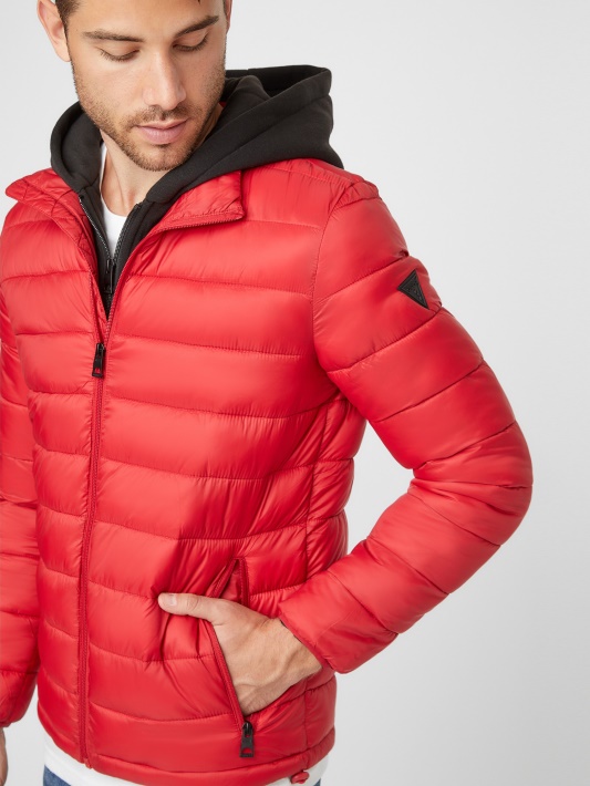 Hampton Puffer Jacket Varsity Red Spėjimas