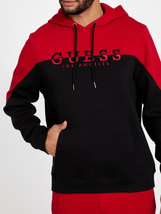Eko Marcus Logotipo Gobtuvas Guess Varsity Raudonas