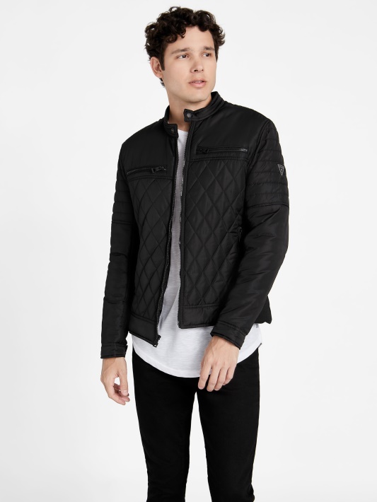 Atspėti Eco Stacks Moto Striukė Jet Black
