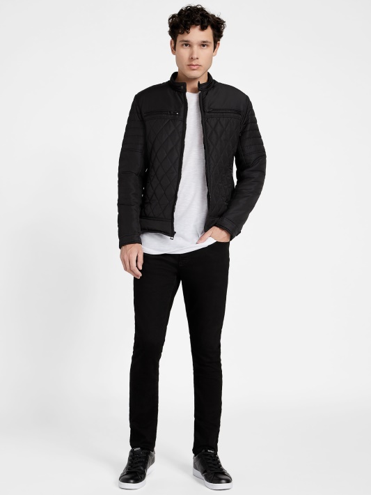 Atspėti Eco Stacks Moto Striukė Jet Black