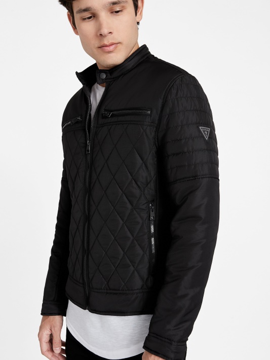 Atspėti Eco Stacks Moto Striukė Jet Black