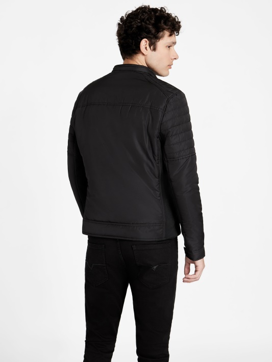 Atspėti Eco Stacks Moto Striukė Jet Black