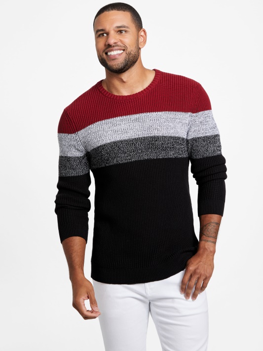 Altha Crewneck Megztinis Guess Jet Juodas
