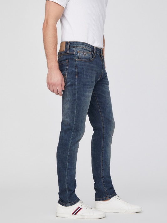 Guess Eco Scotch Skinny Jeans Dark Wash