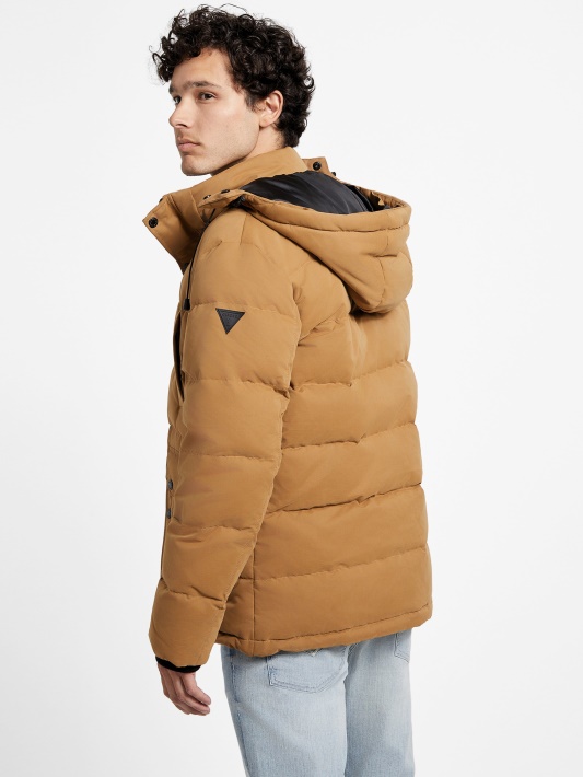 Eco Beasley Down Parka Atspėti Toasted Taupe