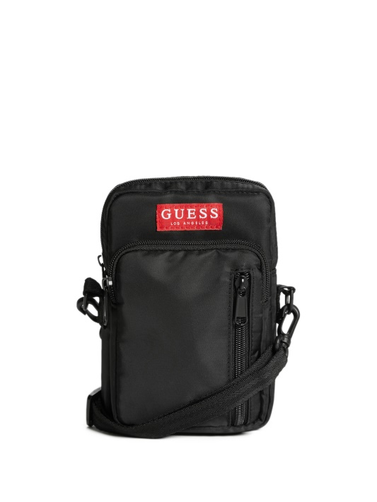 Logotipas Crossbody Juodas Spėjimas
