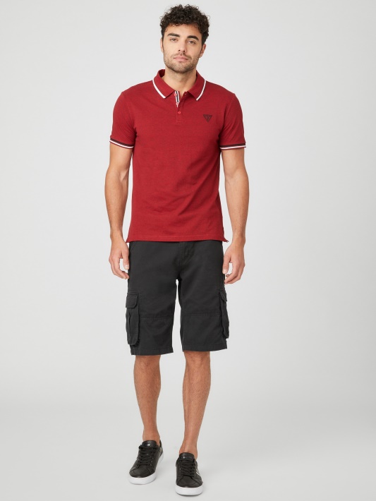 Spėk Richie Polo Varsity Red Multi
