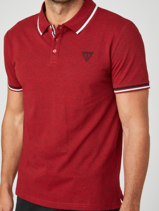 Spėk Richie Polo Varsity Red Multi