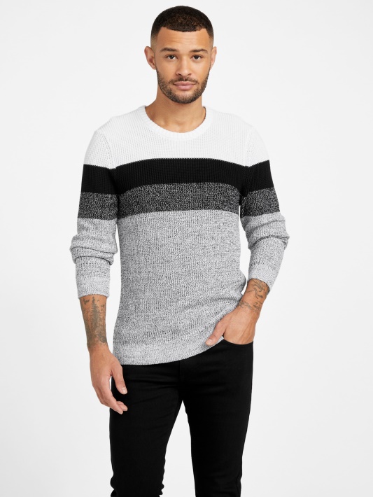 Altha Crewneck Megztinis Atspėti Grynai Baltas