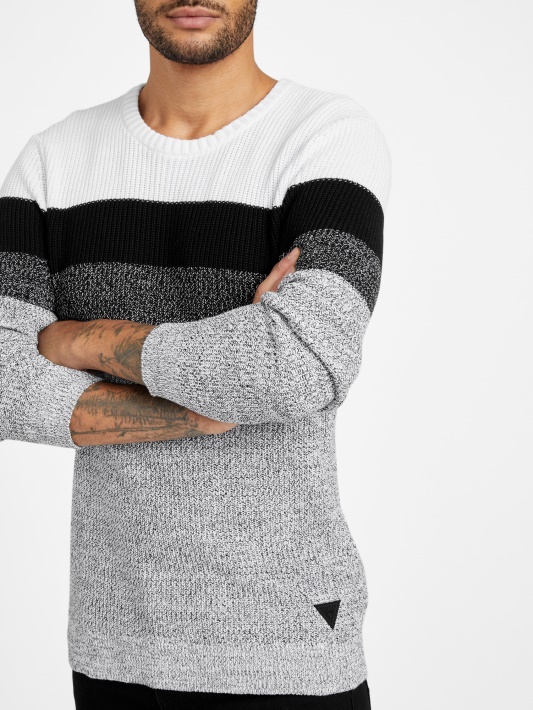 Altha Crewneck Megztinis Atspėti Grynai Baltas