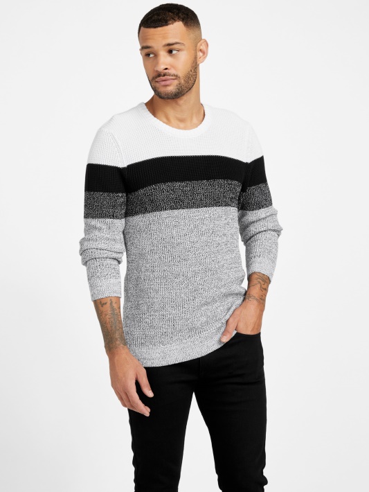 Altha Crewneck Megztinis Atspėti Grynai Baltas