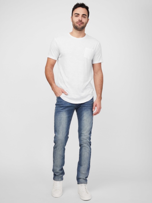 Scotch Skinny Jeans Natural Multi Wash Atspėjimas